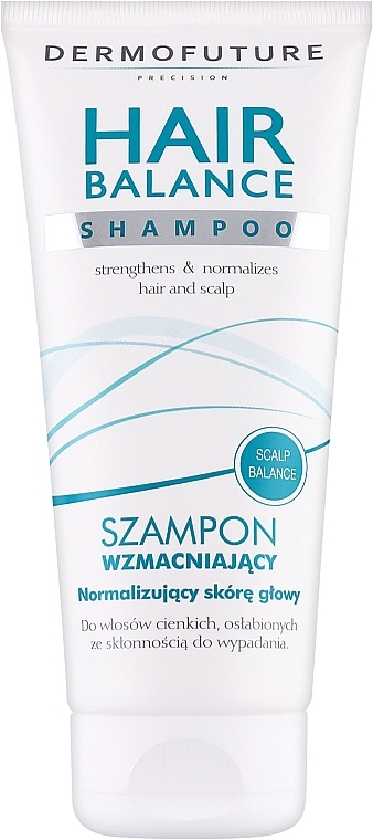 Repair Shampoo for Thin & Weak Hair - DermoFuture Hair Balance Shampoo — photo N1