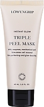 Fragrances, Perfumes, Cosmetics Face Mask - Löwengrip Instant Glow Triple Peel Mask