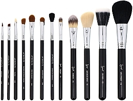 Makeup Brush Set, 12 pcs - Sigma Beauty Essential Brush Set — photo N11