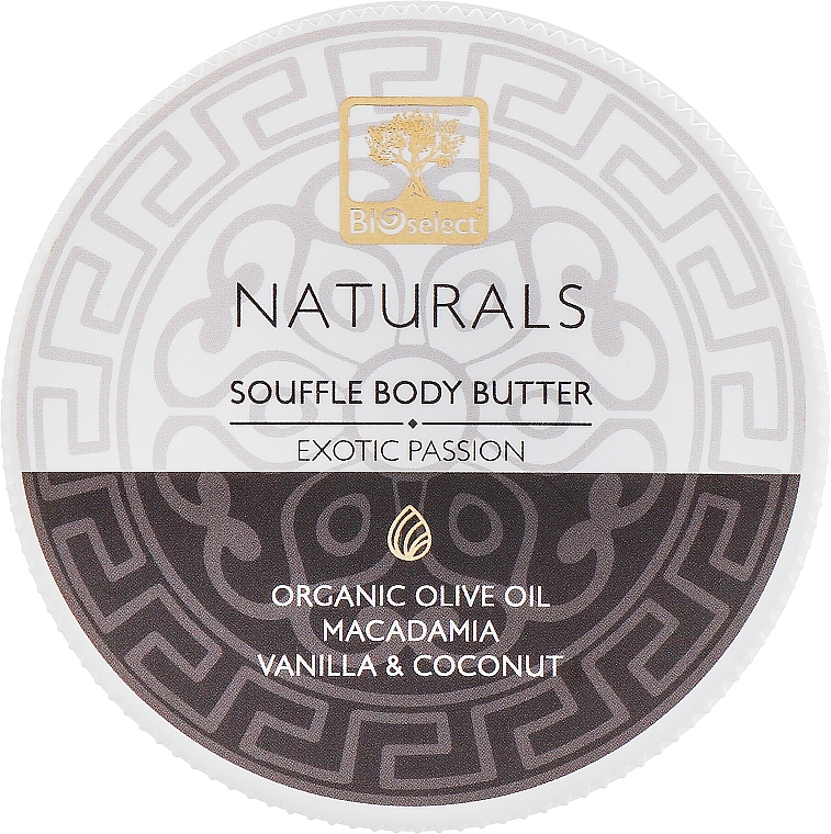 Gentle Body Cream "Exotic Passion" - BIOselect Naturals Souffle Body Butter — photo N1