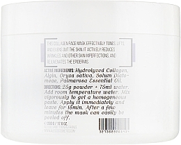 Anti-Puffiness Collagen Alginate Face Mask - Alesso Professionnel Smooth & Firm Collagen Mask — photo N7