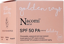 Facial Sun Cream - Nacomi Next Level Holiday SPF 50 PA++++ — photo N1
