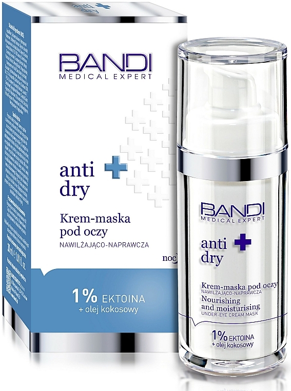 Moisturizing Facial Cream Mask - Bandi Medical Expert Anti Dry Eye Cream Mask — photo N2