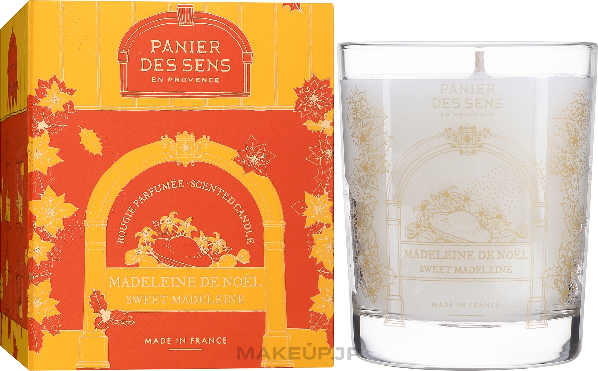 Scented Candle "Sweet Madeleine" - Panier des Sens Scented Candle Sweet Madeleine — photo 180 g