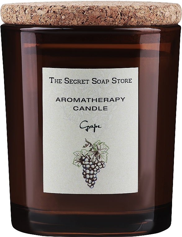 Aromatherapy Candle with Grapes - Soap&Friends  — photo N1
