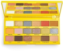 Eyeshadow Palette - Makeup Revolution I Heart Revolution Tasty Palette Pizza — photo N3