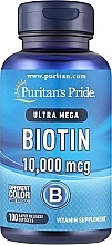 Fragrances, Perfumes, Cosmetics Supplement 'Biotin' - Puritan's Pride Biotin 10000 mcg