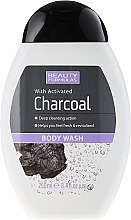 Fragrances, Perfumes, Cosmetics Shower Gel with Activated Charcoal - Beauty Formulas Charcoal With Activated Body Wash