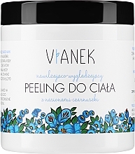 Fragrances, Perfumes, Cosmetics Smoothing Body Peeling with Moisturizing Effect - Vianek