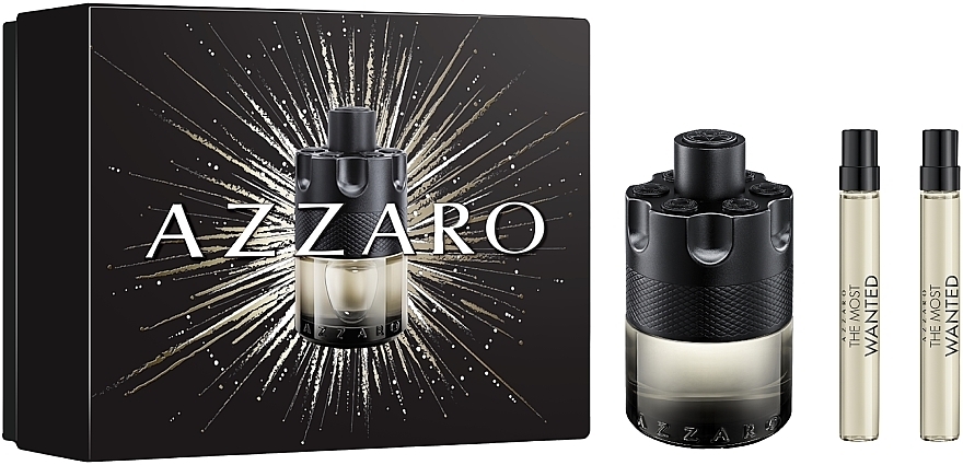 Azzaro The Most Wanted Intense - Set (edt/100ml + edt/2x10ml) — photo N1