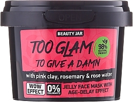 Lifting Jelly Mask - Beauty Jar Too Glam To Give A Damn Face Mask — photo N2