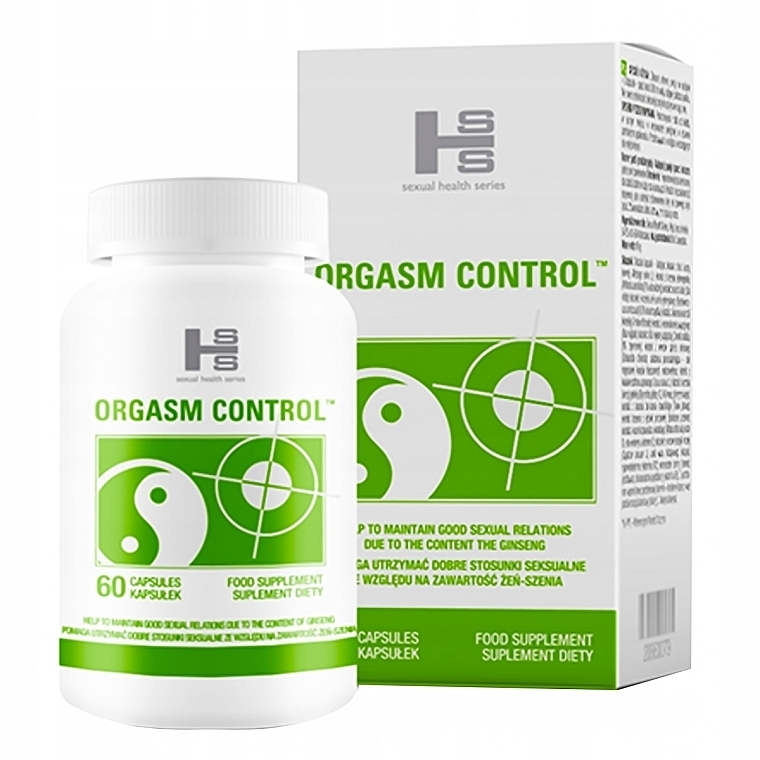 Biologically Active Supplement 'Orgasm Control' - Sexual Health Orgasm Control — photo N1