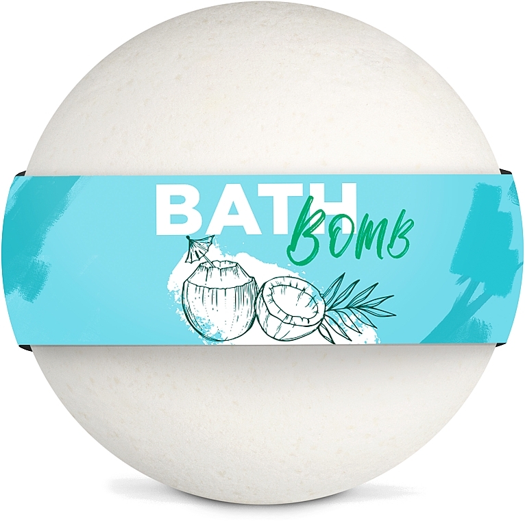 Bath Bomb "Coconut" - SHAKYLAB Bath Bomb — photo N1