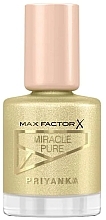 Fragrances, Perfumes, Cosmetics Nail Polish - Max Factor Priyanka Miracle Pure Nail Polish