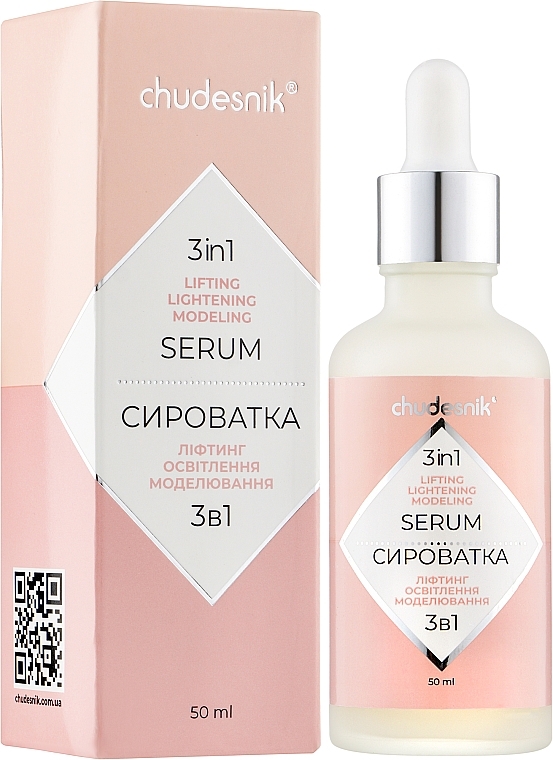 Face Lifting Serum 3in1 - Chudesnik 3in1 Lifting And Modeling Serum — photo N2