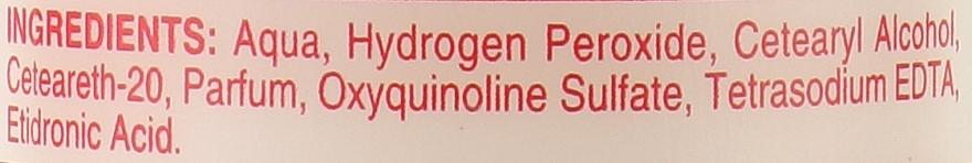 Oxidizing Emulsion 6% - Punti di Vista Nuance Oxidizing Cream-Emulsion vol.20 — photo N4