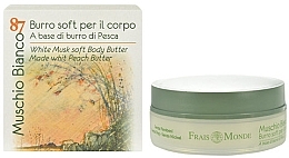 Fragrances, Perfumes, Cosmetics Frais Monde Muschio Bianco 87 White Musk Soft Body Butter - Body Cream-Butter 