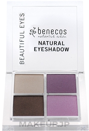 Eyeshadow Quatro - Benecos Natural Quattro Eyeshadow — photo Beautiful Eyes