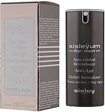 Men Face Cream - Sisley Sisleyum For Men Anti-Age Global Revitalizer Dry Skin — photo N1