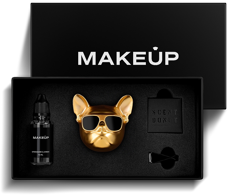 Gold Bulldog Car Perfume - MAKEUP — photo N1