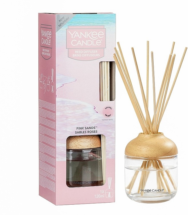 Pink Sands Reed Diffuser - Yankee Candle Pink Sands  — photo N3