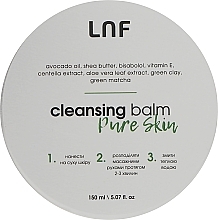 Pore Cleansing Balm with Matcha & Green Clay - Luff Cleansing Balm Pure Skin — photo N1