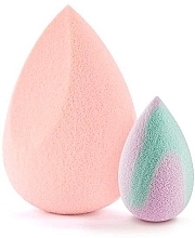 Makeup Sponge Set, medium pink/mini pastel - Boho Beauty Bohoblender Medium Cut + Mini Pastel — photo N1