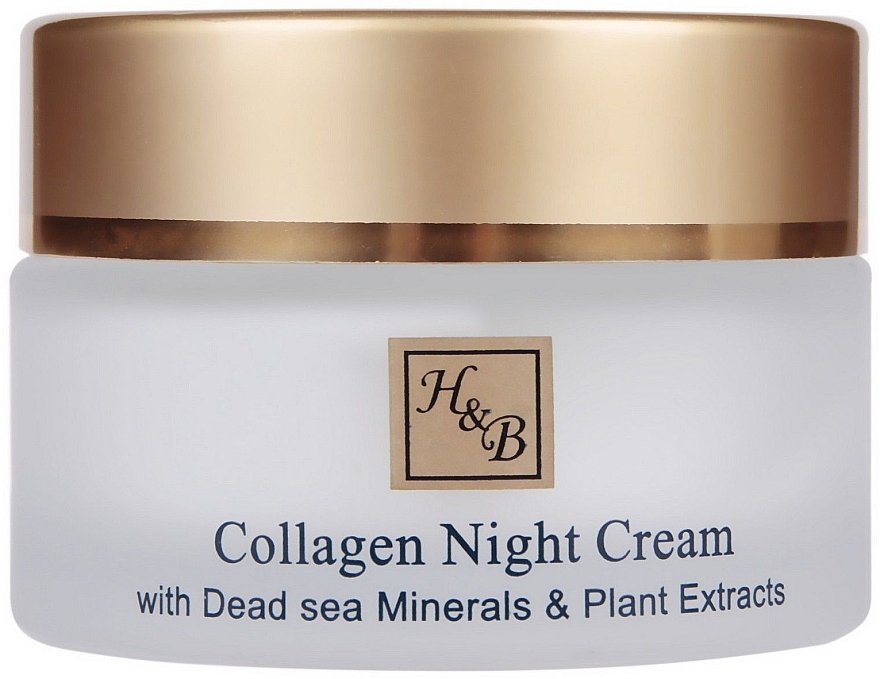 Intensive Night Collagen Cream - Health and Beauty Intensive Collagen Night Cream — photo N2