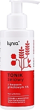 Fragrances, Perfumes, Cosmetics Gel Tonic with 5% Glycolic Acid - Lynia 