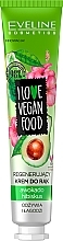 Fragrances, Perfumes, Cosmetics Regenerating Hand Cream - Eveline Cosmetics I Love Vegan Food Avocado & Hibiscus Hand Cream