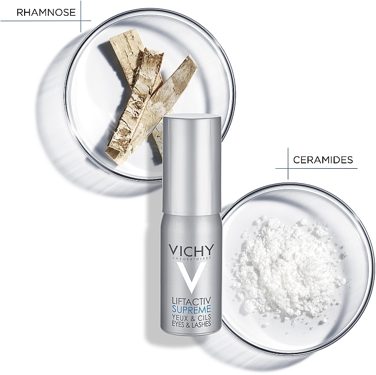 Anti-Wrinkle Eye Serum - Vichy LiftActiv Supreme Eyes & Lashes Serum — photo N6