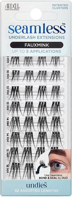 False Eyelashes - Ardell Seamless Underlash Extensions Faux Mink — photo N1