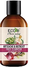 Fragrances, Perfumes, Cosmetics Cleansing Gel "Artichoke & Beetroot" - Eco U Artichoke And Beets