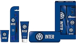 Fragrances, Perfumes, Cosmetics Set - Naturaverde Football Teams Inter Oral Care Set (toothbrush/1pc + toothpaste/75ml+acc/2pcs)