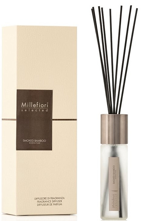 Fragrance Diffuser - Millefiori Milano Selected Smoked Bamboo Fragrance Diffuser — photo N2