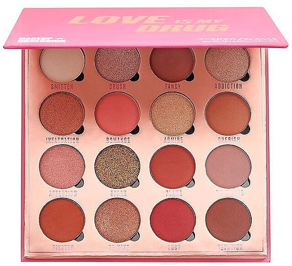 Eyeshadow Palette - Makeup Obsession Love Is My Drug Eyeshadow Palette — photo N2