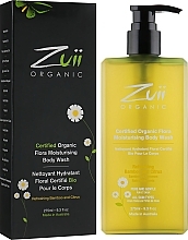 Fragrances, Perfumes, Cosmetics Moisturizing Shower Gel "Bamboo & Citrus" - Zuii Organic Flora Moisturising Body Wash