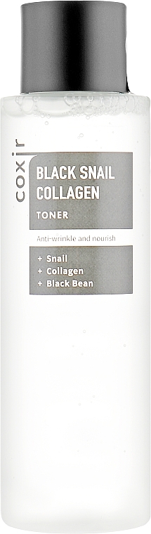 Anti-Aging Facial Toner-Essence - Coxir Black Snail Collagen Toner — photo N2