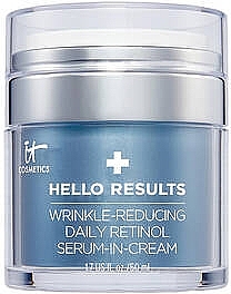 Anti-Aging cream serum with retinol - It Cosmetics Hello Results Wrinkle-Reducing Daily Retinol Serum-in-Cream — photo N1