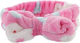 Headband "Bow", pink with picture - Cosmo Shop — photo N2