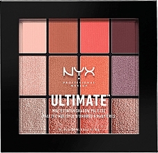 Fragrances, Perfumes, Cosmetics Shadow Palette - Nyx Professional Ultimate Multi-Finish Shadow Palette