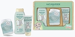 Set - Naturaverde Baby Disney Gift Set (b/wash/200ml+nappy/cr/100ml+ knee pads) — photo N1