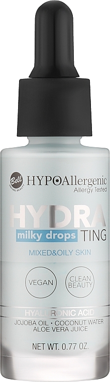 Hypoallergenic Nourishing Milk - Bell HypoAllergenic Hydrating Milky Drop — photo N1