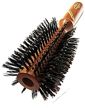 Fragrances, Perfumes, Cosmetics Round Cedar Hair Brush, 23.5 cm - Golddachs