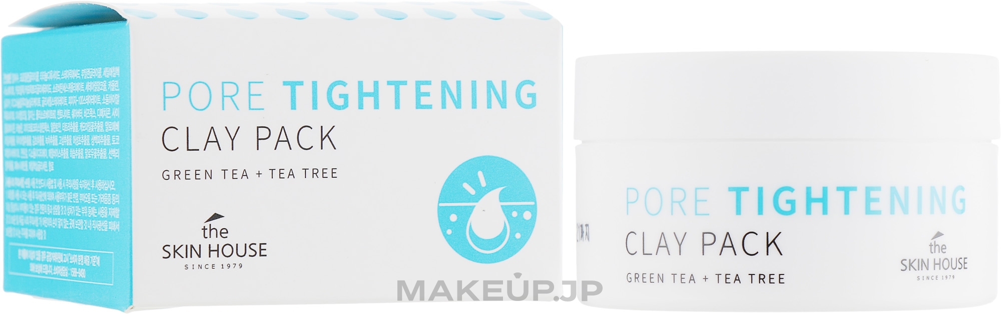 Pore-Shrinking Green Clay Mask - The Skin House Perfect Pore Tightening Clay Pack — photo 100 ml