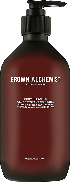 Shower Gel - Grown Alchemist Body Cleanser Geranium, Tangerine, Cedarwood — photo N1