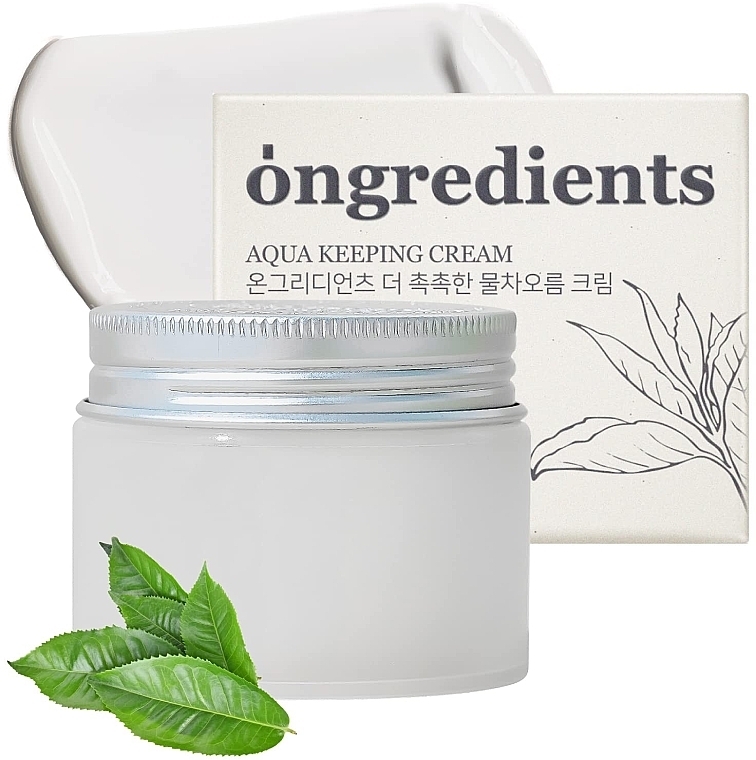 Moisturizing Face Cream - Ongredients Aqua Keeping Cream — photo N1