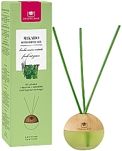 Fragrances, Perfumes, Cosmetics Reed Diffuser Sphere "Fresh Cut Grass" - Cristalinas Mikado Reed Diffuser