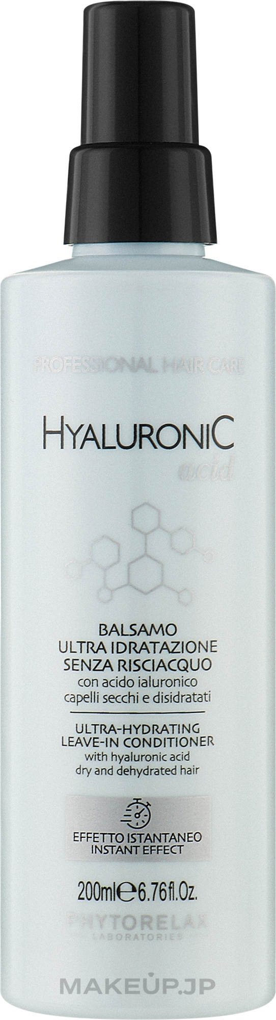 Ultra-Moisturizing & Smoothing Conditioner with Hyaluronic Acid - Phytorelax Laboratories Hyaluronic Acid Ultra-Hydrating Leave-In Conditioner — photo 200 ml