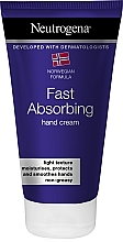 Fragrances, Perfumes, Cosmetics Fast-absorbing Light Hand Cream "Norwegian Formula" - Neutrogena Norwegian Formula Fast Absorbing Light Texture Hand Cream